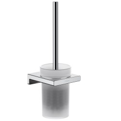 Tualetes birste ar turētāju Hansgrohe AddStoris, hroms