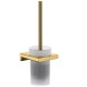 Tualetes birste ar turētāju Hansgrohe AddStoris, pulēts zelts