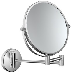 Hansgrohe Logis Universal Grozāms apaļš spogulis ar 3x palielinājumu, hroms