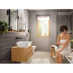 Iebūvējams zlietnes maisītājs Hansgrohe Rebris E, melns 72568670
