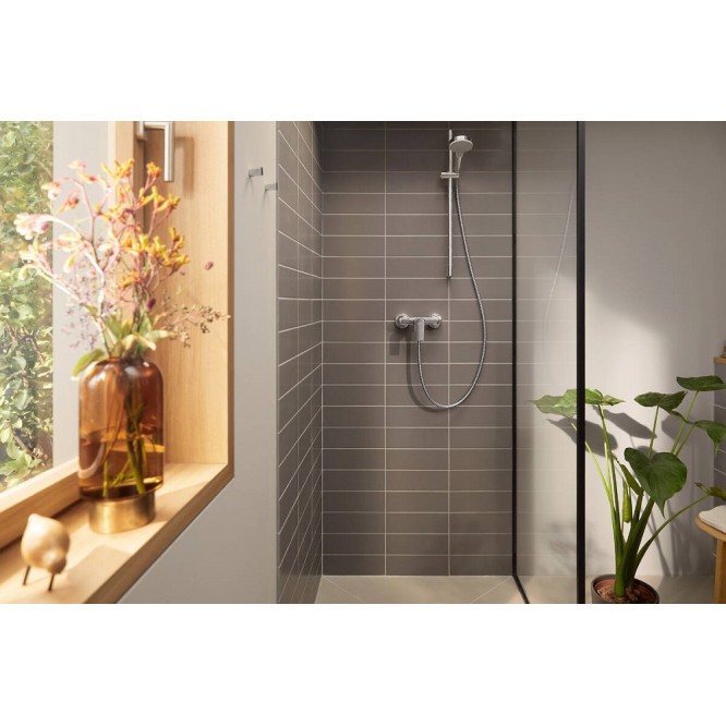 Dušas maisītājs Hansgrohe Rebris E, hroms 72650000