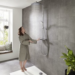 Termostata dušas sistēma Hansgrohe Crometta E 240 termosta, 26785000