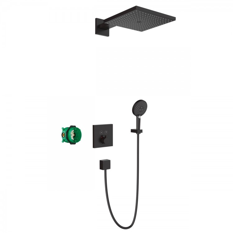 Termostata dušas sistēma iebūvējamā Hansgrohe Raindance E, 27939670.