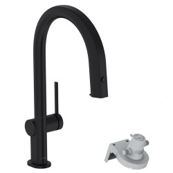 Virtuves izlietnes maisītājs ar filtrēšanas sistēmu 210 un izvelkamu izteku Hansgrohe  Aqittura M91, 76803670