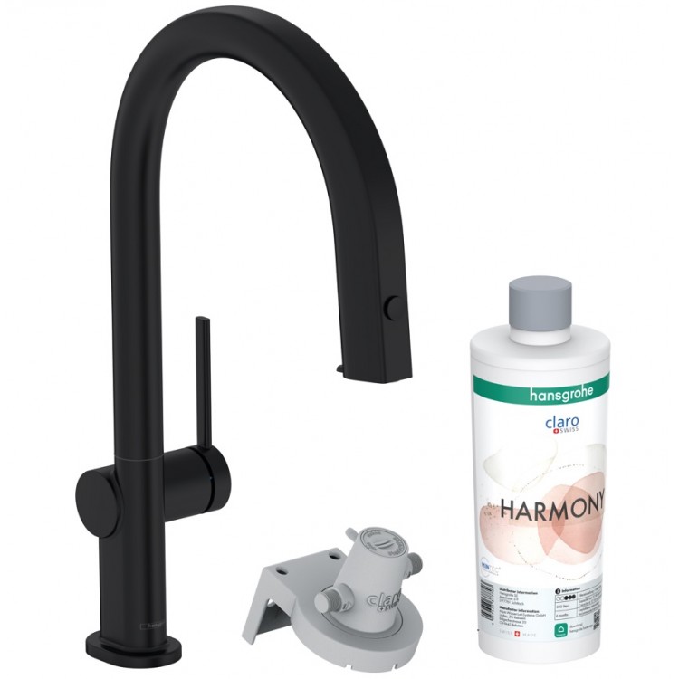 Virtuves izlietnes maisītājs ar filtrēšanas sistēmu 210 un izvelkamu izteku Hansgrohe Aqittura M91, 76801670 Virtuves izlietnes maisītājs ar filtrēšanas sistēmu 210 un izvelkamu izteku Hansgrohe Aqittura M91, 76801670