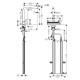 Virtuves izlietnes maisītājs ar izvelkamu izteku Hansgrohe AQUNO Select M81, 2jet, melns matēts 73830670 Virtuves izlietnes maisītājs ar izvelkamu izteku Hansgrohe AQUNO Select M81, 2jet, melns matēts 73830670