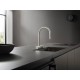 Virtuves izlietnes maisītājs ar izvelkamu izteku Hansgrohe AQUNO Select M81, melns 73831670 Virtuves izlietnes maisītājs ar izvelkamu izteku Hansgrohe AQUNO Select M81, melns 73831670