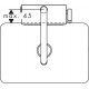 Virtuves izlietnes maisītājs ar izvelkamu izteku Hansgrohe AQUNO Select M81, melns 73831670 Virtuves izlietnes maisītājs ar izvelkamu izteku Hansgrohe AQUNO Select M81, melns 73831670