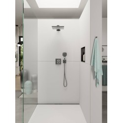Rokas duša HG Raindance Select E 120 3jet, matēts melns hroms 26520340