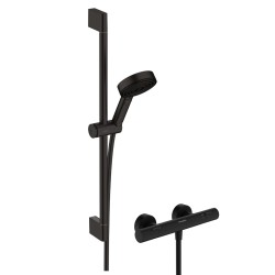 Dušas termostata maisītājs Hansgrohe Ecostat Fine ar Pulsify Select S 105 3jet dušu, 24261670