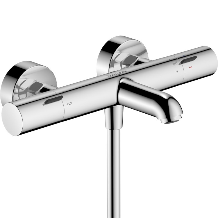 Vannas un dušas termostata maisītājs Hansgrohe Ecostat Fine, 13325000