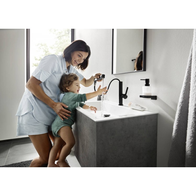 Izlietnes maisītājs Hansgrohe Finoris Izlietnes jaucējkrāns ari izvelakamu izteku, 76063700 Izlietnes maisītājs Hansgrohe Finoris Izlietnes jaucējkrāns ari izvelakamu izteku, 76063700