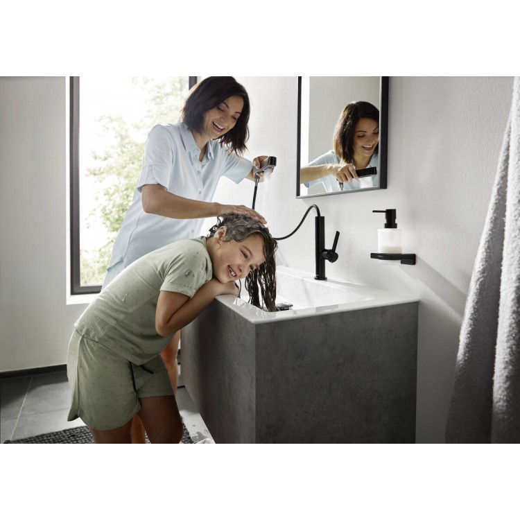 Izlietnes maisītājs Hansgrohe Finoris Izlietnes jaucējkrāns ari izvelakamu izteku, 76063700 Izlietnes maisītājs Hansgrohe Finoris Izlietnes jaucējkrāns ari izvelakamu izteku, 76063700
