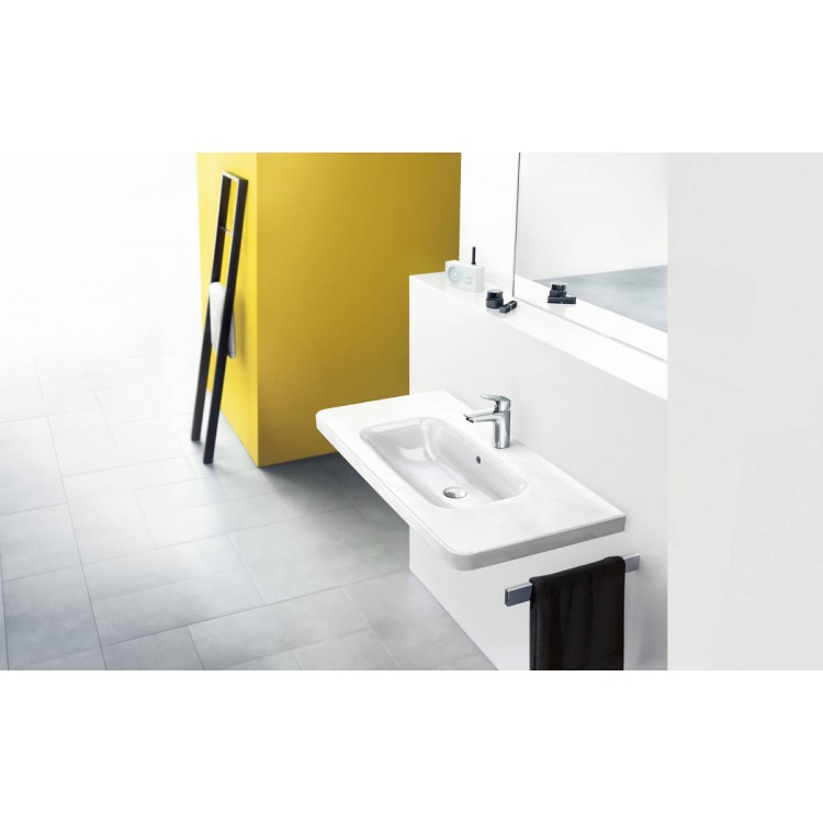 Izlietnes maisītājs Hansgrohe Logis 100 ar push-open noteces aizvaru, hroms 71107000