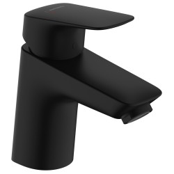 Izlietnes maisītājs Hansgrohe Logis 70 ar pop-up noteces aizvaru, melns matērts 71070670