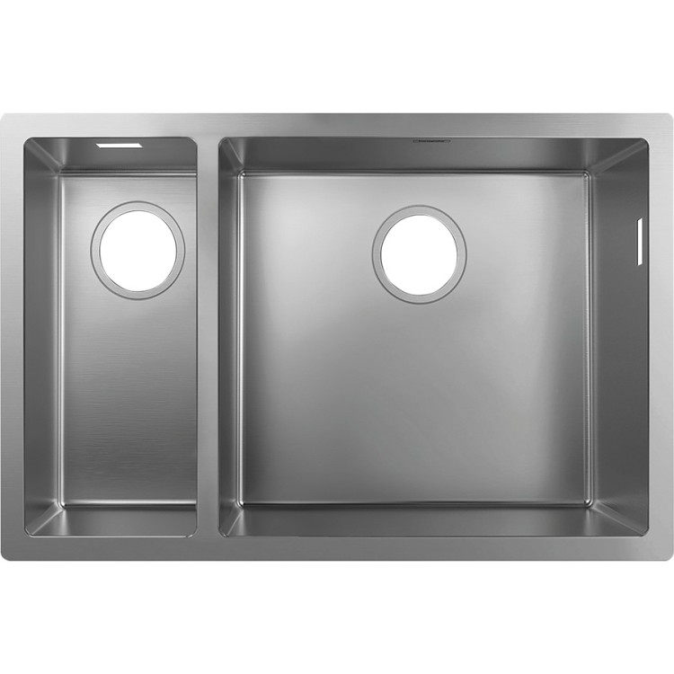 Virtuves izlietne Hansgrohe S711-F655 755x500mm, stainless steel Virtuves izlietne Hansgrohe S711-F655 755x500mm, stainless steel