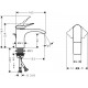 Izlietnes maisītājs Hansgrohe Vivenis Izlietnes jaucējkrāns ar korķi, 75010670 Izlietnes maisītājs Hansgrohe Vivenis Izlietnes jaucējkrāns ar korķi, 75010670