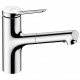Virtuves izlietnes maisītājs ar izvelkamu izteku Hansgrohe Zesis M33-150, 2jet, 74800000 Virtuves izlietnes maisītājs ar izvelkamu izteku Hansgrohe Zesis M33-150, 2jet, 74800000