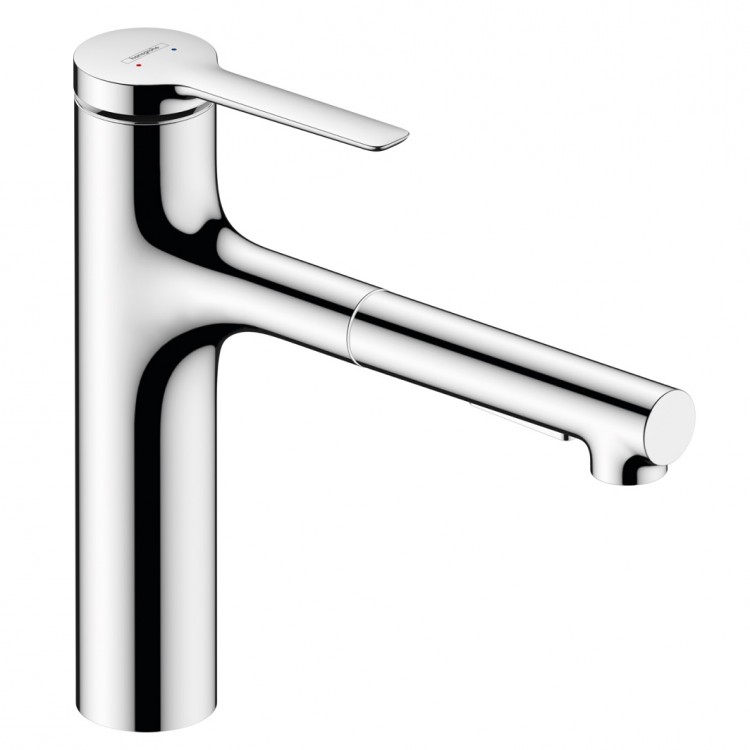 Virtuves izlietnes maisītājs ar izvelkamu izteku Hansgrohe Zesis M33-160, 2jet, 74801000 Virtuves izlietnes maisītājs ar izvelkamu izteku Hansgrohe Zesis M33-160, 2jet, 74801000