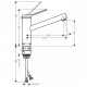 Virtuves izlietnes maisītājs Hansgrohe Zesis M33-150, 74802000