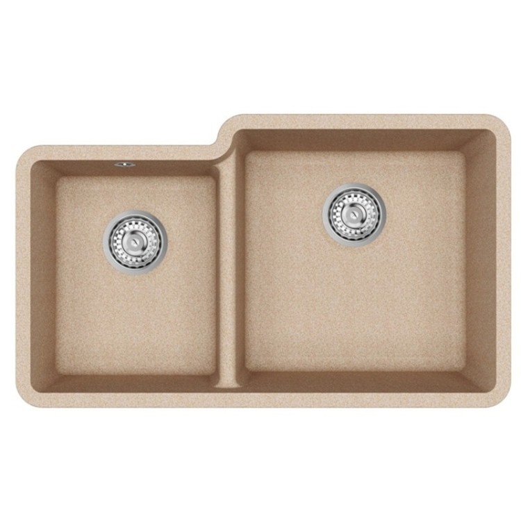 Virtuves izlietne HELIKA ARCA pabūvējama 810x480mm L/R, SQA230-110