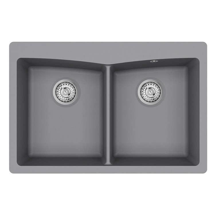 Virtuves izlietne HELIKA ARCA pabūvējamā 840x560mm, SQA210-202