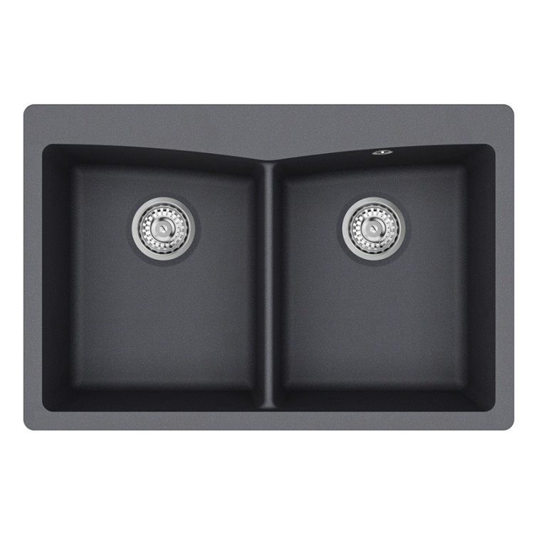 Virtuves izlietne HELIKA ARCA pabūvējamā 840x560mm, SQA210-222