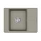 Virtuves izlietne HELIKA Bella 670x500 mm, SQB102AW-220