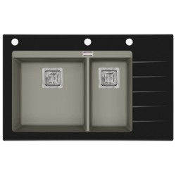 Virtuves izlietne HELIKA Delicia Plus 860x540 mm GQD150-220B