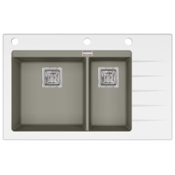 Virtuves izlietne HELIKA Delicia Plus 860x540 mm GQD150-220W