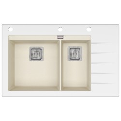 Virtuves izlietne HELIKA Delicia Plus 860x540 mm GQD150-113W