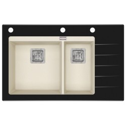 Virtuves izlietne HELIKA Delicia Plus 860x540 mm, GQD150-113B