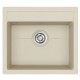 Virtuves izlietne HELIKA KOPA 570x550 mm, SQK100W-111 Virtuves izlietne HELIKA KOPA 570x550 mm, SQK100W-111