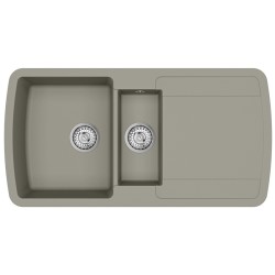 Virtuves izlietne HELIKA LIRA 960x500 mm, SQL151AW-220 Virtuves izlietne HELIKA LIRA 960x500 mm, SQL151AW-220