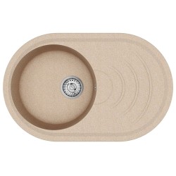 Virtuves izlietne HELIKA ONDO 780x500 mm MP100AW-110 Virtuves izlietne HELIKA ONDO 780x500 mm MP100AW-110