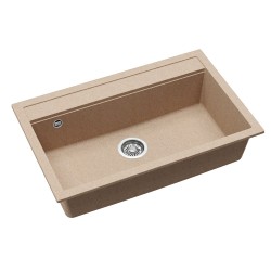 Virtuves izlietne HELIKA QUADRO 795x505 mm, SQQ103W-110 Virtuves izlietne HELIKA QUADRO 795x505 mm, SQQ103W-110