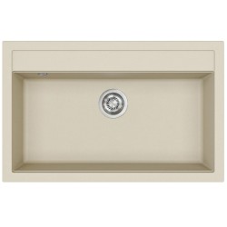 Virtuves izlietne HELIKA QUADRO 795x505 mm, SQQ103W-111 Virtuves izlietne HELIKA QUADRO 795x505 mm, SQQ103W-111