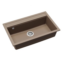 Virtuves izlietne HELIKA QUADRO 795x505 mm, SQQ103W-114 Virtuves izlietne HELIKA QUADRO 795x505 mm, SQQ103W-114