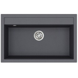 Virtuves izlietne HELIKA QUADRO 795x505 mm, SQQ103W-222 Virtuves izlietne HELIKA QUADRO 795x505 mm, SQQ103W-222