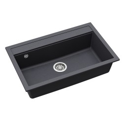 Virtuves izlietne HELIKA QUADRO 795x505 mm, SQQ103W-222 Virtuves izlietne HELIKA QUADRO 795x505 mm, SQQ103W-222