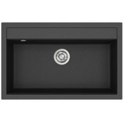 Virtuves izlietne HELIKA QUADRO 795x505 mm, SQQ103W-601 Virtuves izlietne HELIKA QUADRO 795x505 mm, SQQ103W-601