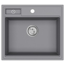 Virtuves izlietne HELIKA QUADRO 560x500 mm, SQU100W-202 Virtuves izlietne HELIKA QUADRO 560x500 mm, SQU100W-202