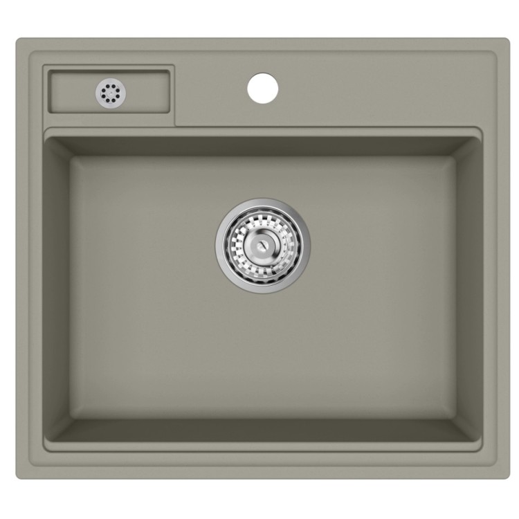 Virtuves izlietne HELIKA QUADRO 560x500 mm, SQU100W-220 Virtuves izlietne HELIKA QUADRO 560x500 mm, SQU100W-220