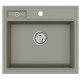 Virtuves izlietne HELIKA QUADRO 560x500 mm, SQU100W-220 Virtuves izlietne HELIKA QUADRO 560x500 mm, SQU100W-220