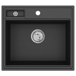 Virtuves izlietne HELIKA QUADRO 560x500 mm, SQU100W-601 Virtuves izlietne HELIKA QUADRO 560x500 mm, SQU100W-601