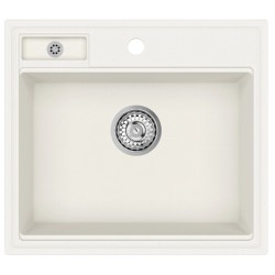 Virtuves izlietne HELIKA QUADRO 560x500 mm, SQU100W-710 Virtuves izlietne HELIKA QUADRO 560x500 mm, SQU100W-710