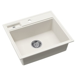 Virtuves izlietne HELIKA QUADRO 560x500 mm, SQU100W-710 Virtuves izlietne HELIKA QUADRO 560x500 mm, SQU100W-710