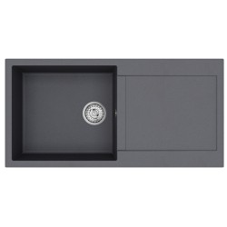 Virtuves izlietne HELIKA TESA PLUS 1000x500 mm, SQT103AW-222