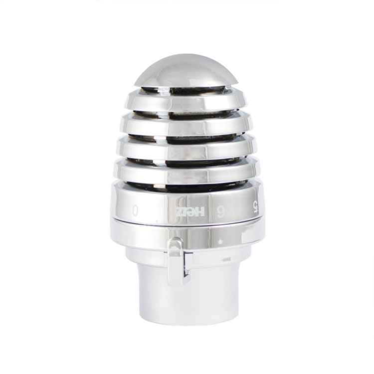 Termostata vārsta galva H DE LUXE, Herz, M30x1.5, Hromēta Termostata vārsta galva H DE LUXE, Herz, M30x1.5, Hromēta