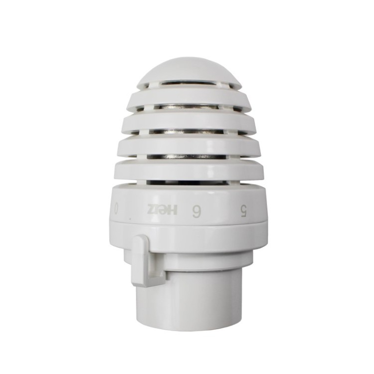 Termostata vārsta galva H DE LUXE, Herz, M30x1.5, Balta Termostata vārsta galva H DE LUXE, Herz, M30x1.5, Balta